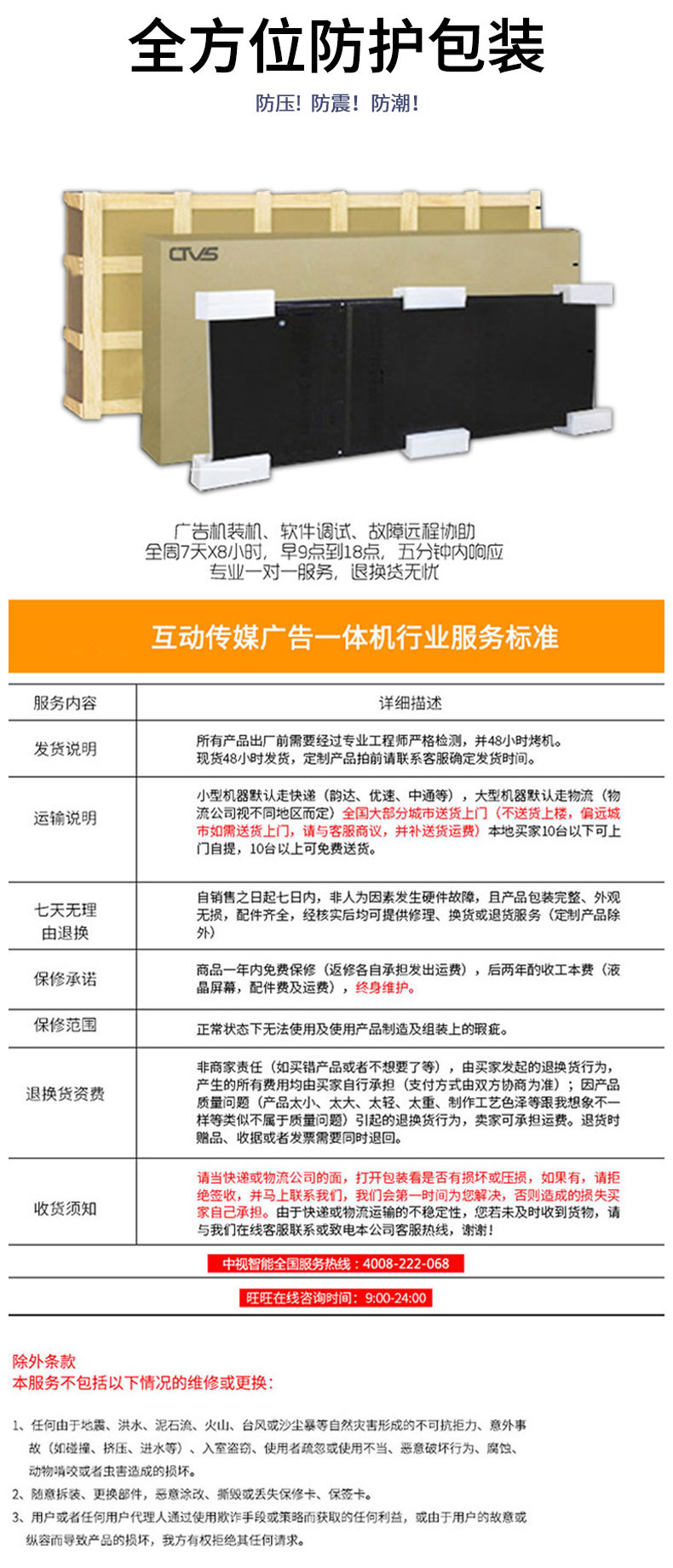 層層包裝,全方位防護(hù),超長(zhǎng)質(zhì)保周期