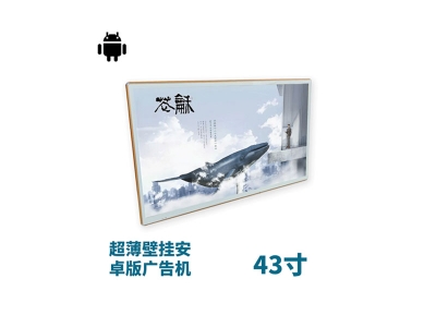 超薄壁掛式43寸液晶廣告機(jī)安卓版
